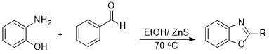 Zinc Sulfide (ZnS) Nanoparticles: An Effective Catalyst for Synthesis of Benzoxazole Derivatives 