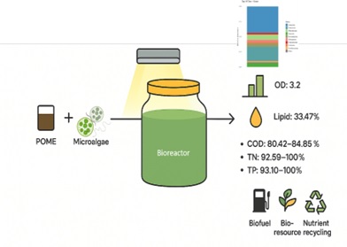 Bioprospecting of Indigenous Microalgae Consortium from Palm Oil Mill Effluent for Simultaneous Wastewater Treatment and Lipid Production 